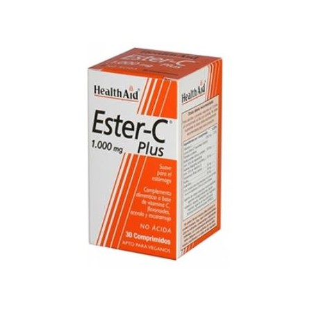 ESTER C PLUS (Vitamina C) 1000mg. HEALTH AID