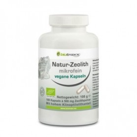 Zeolita natural Clinoptilolita 500 mg Biotraxx