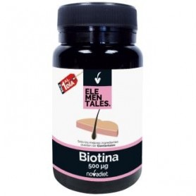 Biotina 500 mcg Elementales Novadiet
