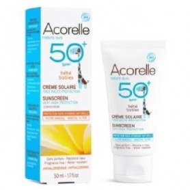 Crème Solaire Bébé SPF 50+ Bio Acorelle