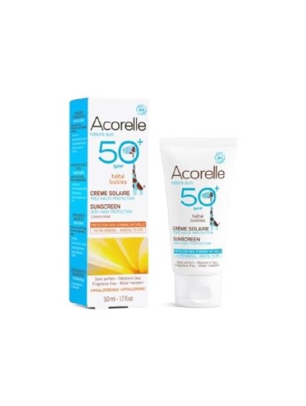 Crema Solar bebe SPF 50+ Bio Acorelle
