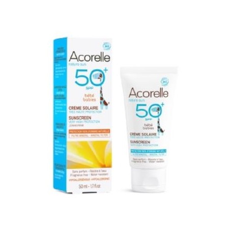 Crema Solar bebe SPF 50+ Bio Acorelle