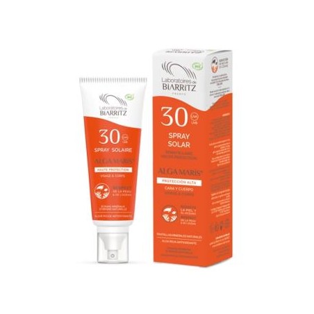 Spray Solar cara y cuerpo SPF 30 Bio Alga Maris