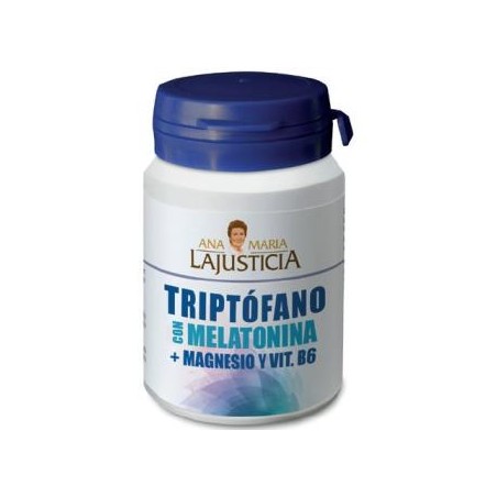 Triptofano con Melatonina, Magnesio, Vitamina B6 Ana Maria Lajusticia