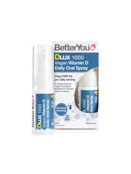 Dlux 1000 Vegan Vitamina D spray oral Better You
