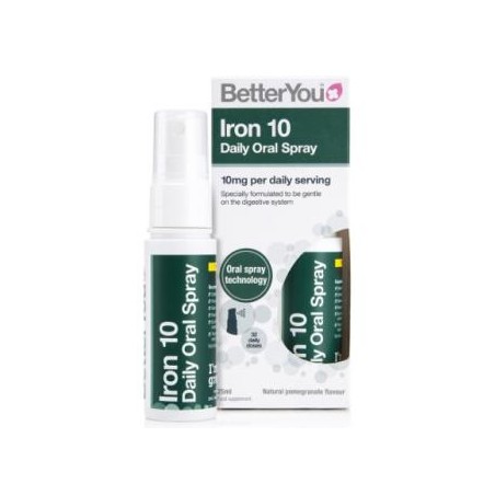 Iron 10 hierro spray oral Better You