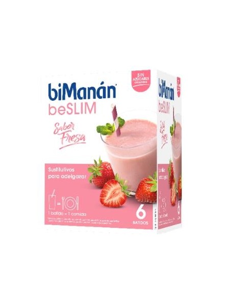 Batido Sustitutivo fresa Bimanan