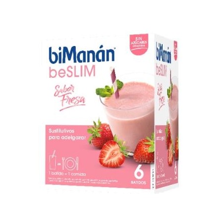 Batido Sustitutivo fresa Bimanan
