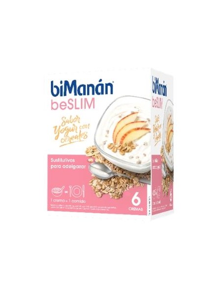 Crema Sustitutiva yogurt con cereales Bimanan