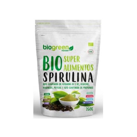Bio Spirulina superalimento Biogreen