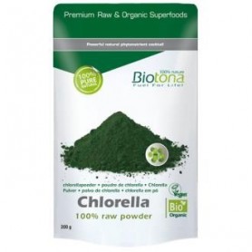 Chlorella en polvo bio, 200 grs BIOTONA