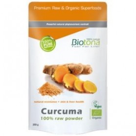 Curcuma Raw Polvo bio Biotona