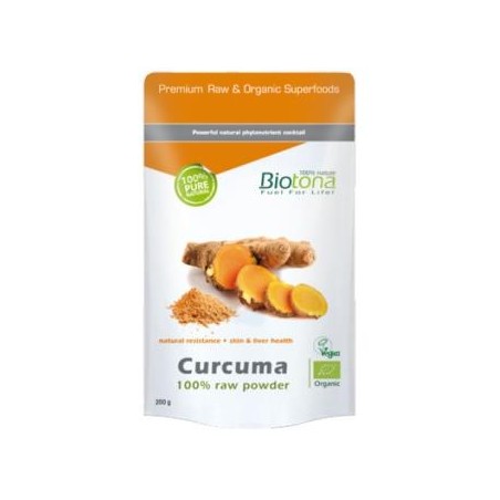 Curcuma Raw Polvo bio Biotona