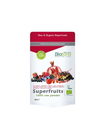 Superfruits Raw 200gr. Bio de Biotona