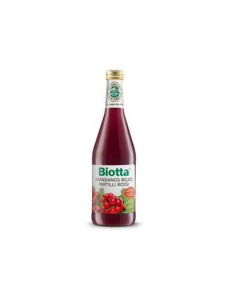 Jugo de Arandanos Rojos Plus Biotta
