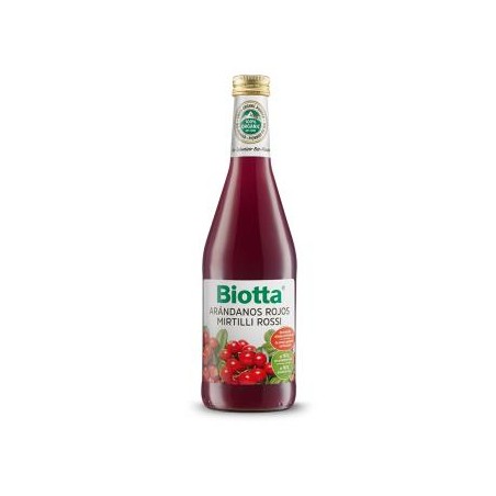 Jugo de Arandanos Rojos Plus Biotta
