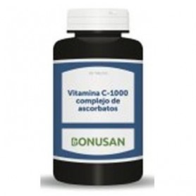 Vitamina C 1000 complejo de ascorbatos Bonusan