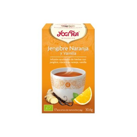 Yogi Tea Jengibre- Naranja- Vainilla
