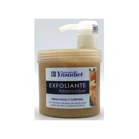 Crema Exfoliante de albaricoque Ynsadiet