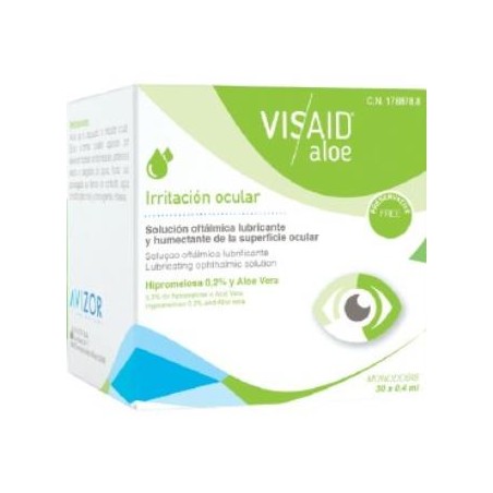 Visaid Aloe irritacion ocular