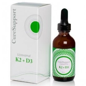 Liposomal K2 + D3 de Curessupport