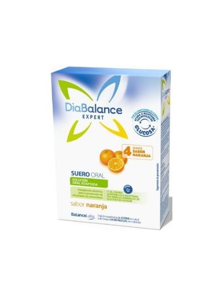 Diabalance suero oral naranja