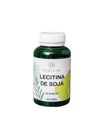 Lecitina de Soja 1200 mg. Dimefar