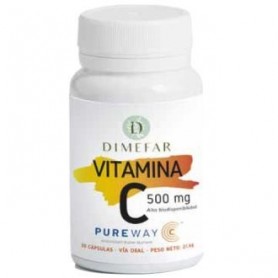 Vitamina C 500mg. PureWay-C Dimefar