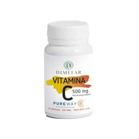 Vitamina C 500 mg PureWay-C Dimefar