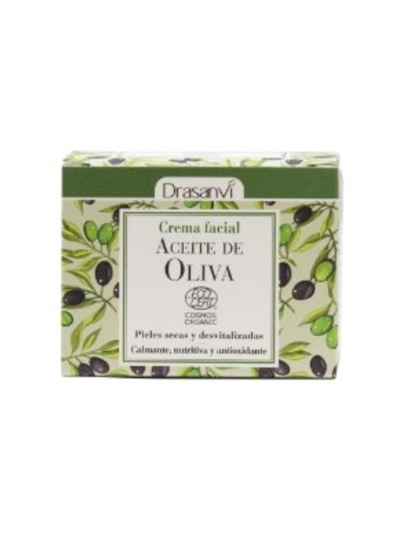 Crema Facial aceite de oliva Ecocert Bio Drasanvi