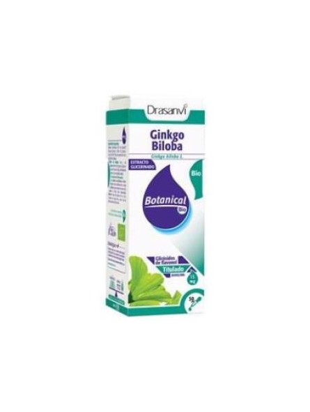 Extracto de Ginkgo Biloba Botanical Bio Drasanvi