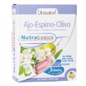 Nutrabasics Ajo, Espino y Olivo Drasanvi