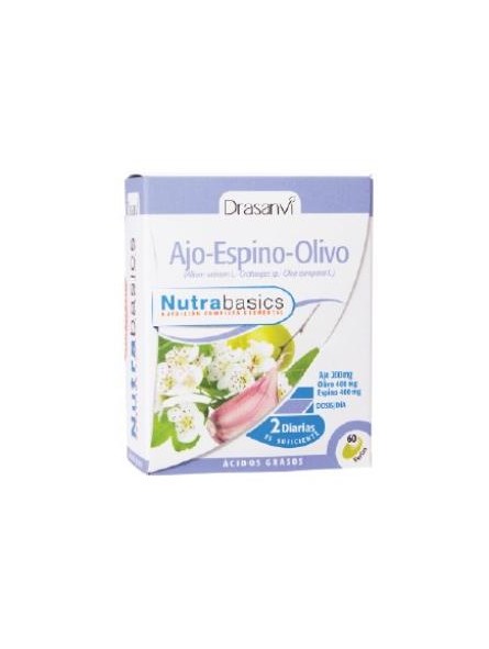Nutrabasics Ajo, Espino y Olivo Drasanvi
