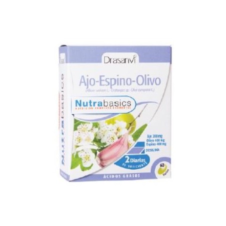 Nutrabasics Ajo, Espino y Olivo Drasanvi