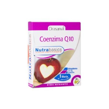 Nutrabasics Coenzima Q10 30mg. Drasanvi