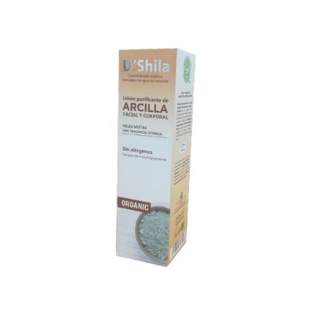 Jabon de Arcilla facial y corporal D'shila