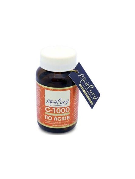 Vitamina C-1000 no acida Estado Puro Tongil