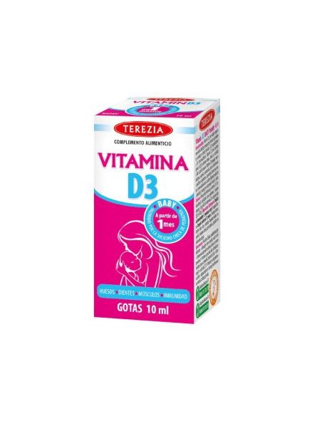 Vitamina D3 gotas Terezia