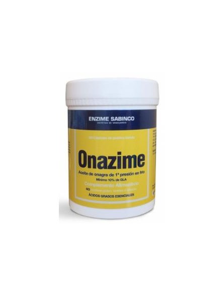 Onazime Aceite Onagra 500 mg Enzime - Sabinco