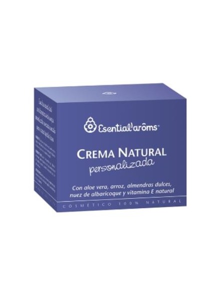 Crema Base natural personalizada Esential Aroms