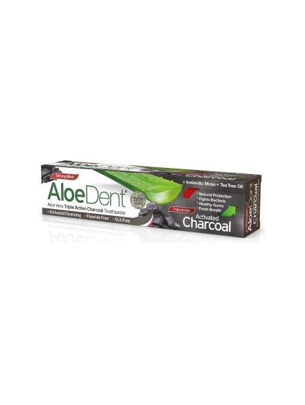 Dentifrico Aloedent Carbon Activo Madal Bal