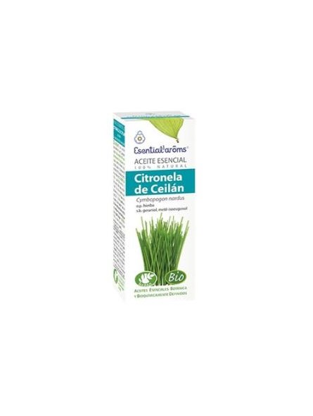 Aceite Esencial de Citronela de Ceylan Bio Esential Aroms