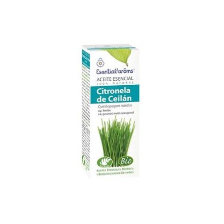 Aceite Esencial de Citronela de Ceylan Bio Esential Aroms