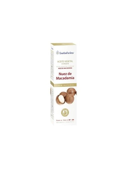 Huile Végétale Vierge de Noix de Macadamia Arômes Essentiels