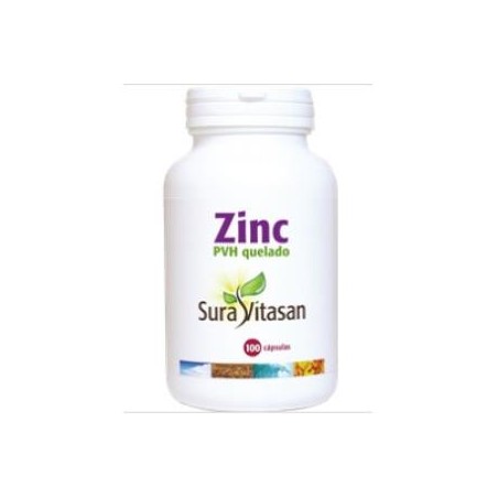 Zinc PVH Quelado 25 mg. Sura Vitasan