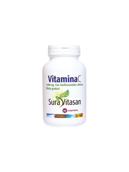 Vitamina C 1000 mg Efecto gradual Sura Vitasan