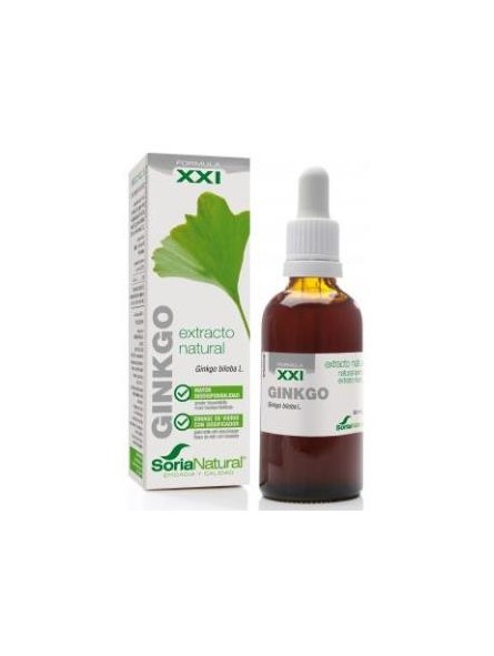 Extracto de Ginkgo Biloba XXI Soria Natural