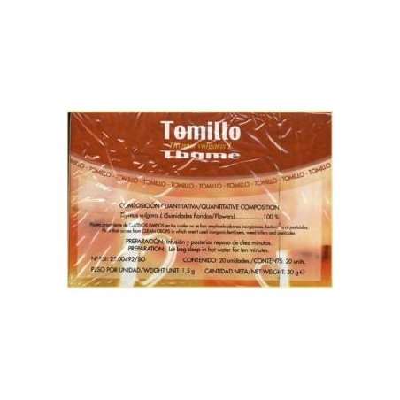 Infusion de Tomillo Soria Natural