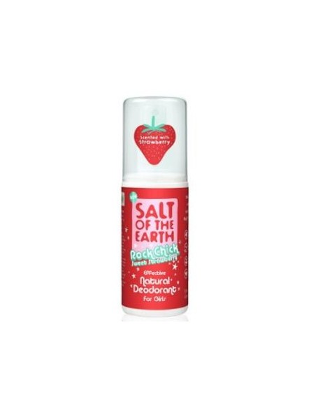 Desodorante Niña fresas dulces spray Salt of the Earth