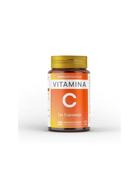 Vitamina C 1000 mg con escaramujo FDB